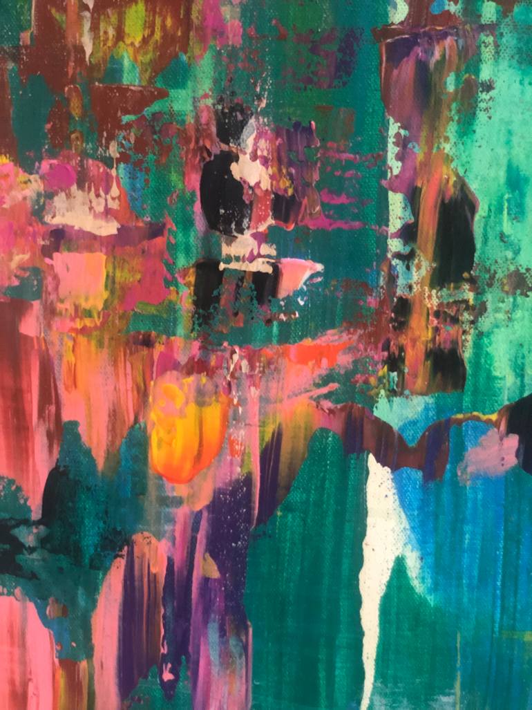 Original Abstract Painting by Patricia Armbruster