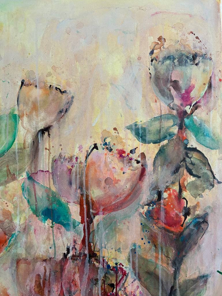 Original Contemporary Floral Painting by Patricia Armbruster