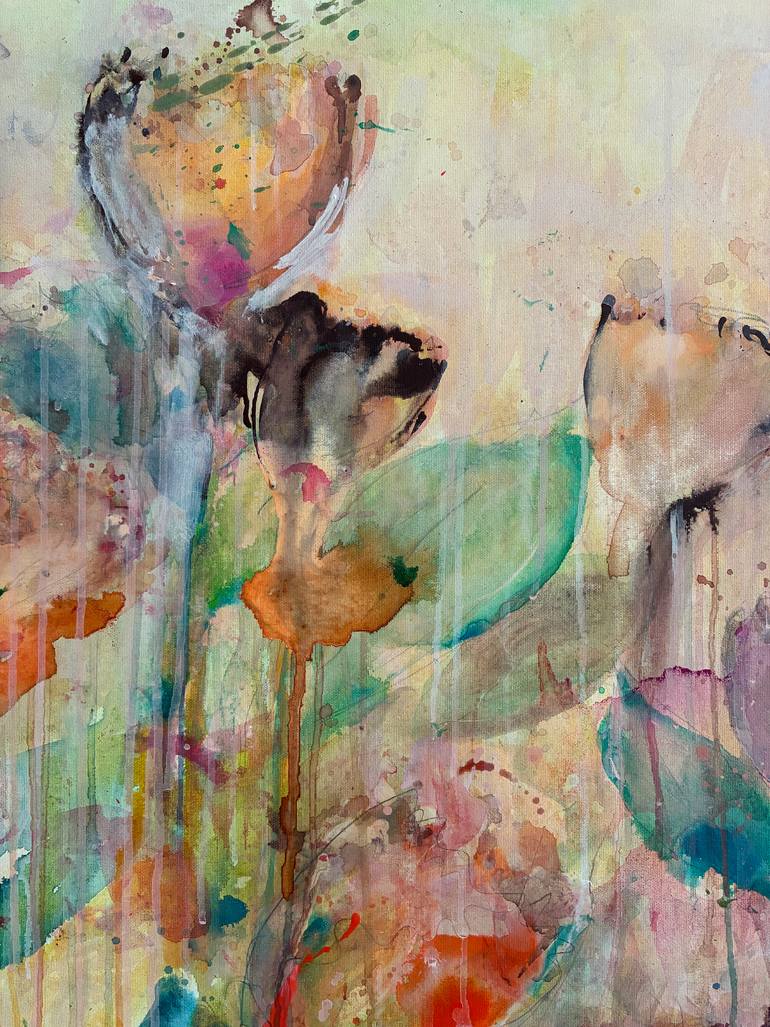 Original Contemporary Floral Painting by Patricia Armbruster