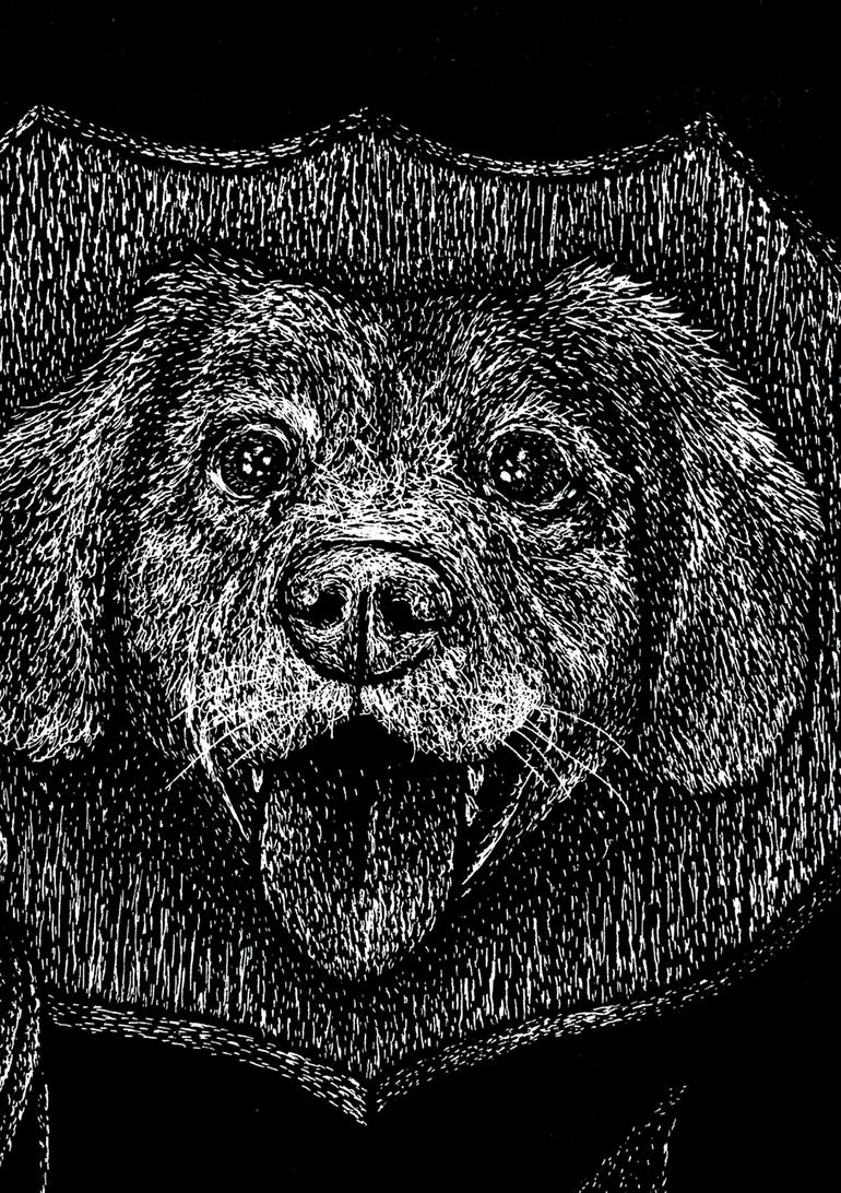 Original Figurative Animal Painting by Lia Mariani