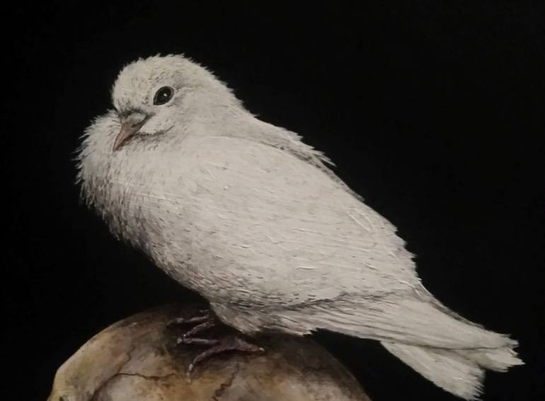 Original Classicism Time Painting by Lia Mariani