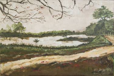 Original Landscape Paintings by Vu Viet Anh