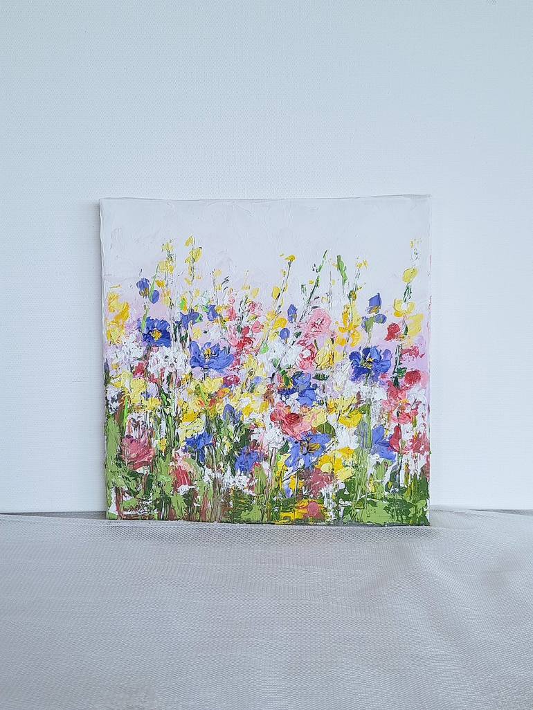 Original Contemporary Floral Painting by Derya Dere