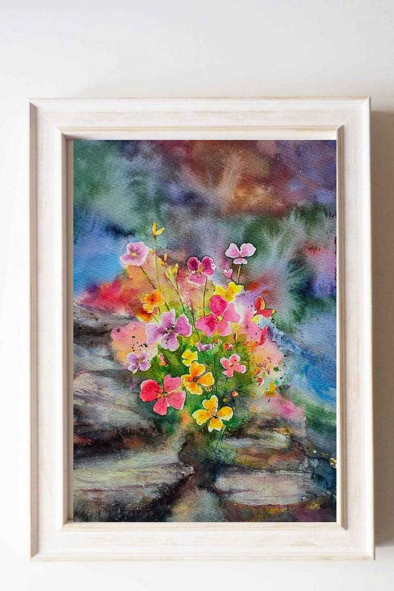 Original Nature Painting by Derya Dere