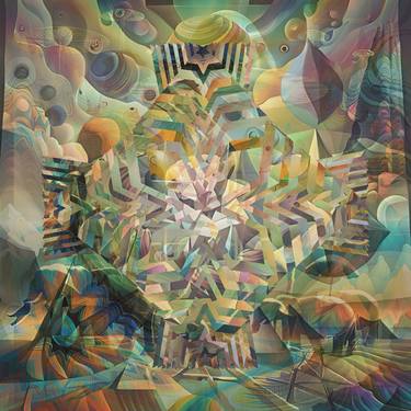 Print of Abstract Expressionism Nature Digital by Joseph Bradbury