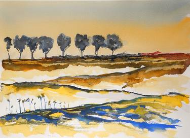 Original Landscape Painting by Andrew Bowditch