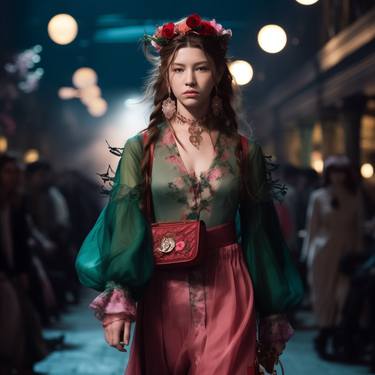 Gainsborough's Grace: Gucci's Ethereal Elegance at Fashion Week thumb