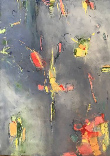 Original Abstract Paintings by Afsaneh Bagherloo