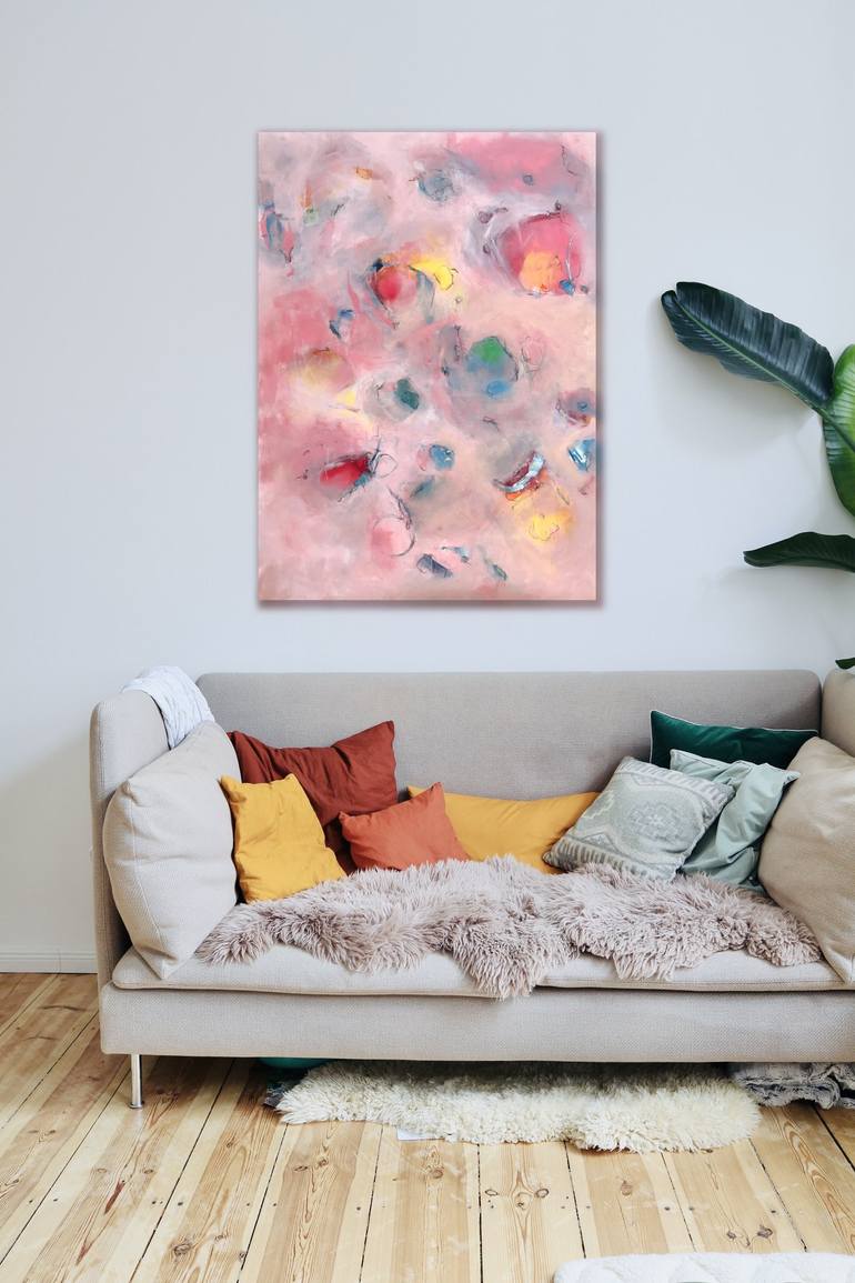 Original Abstract Painting by Afsaneh Bagherloo