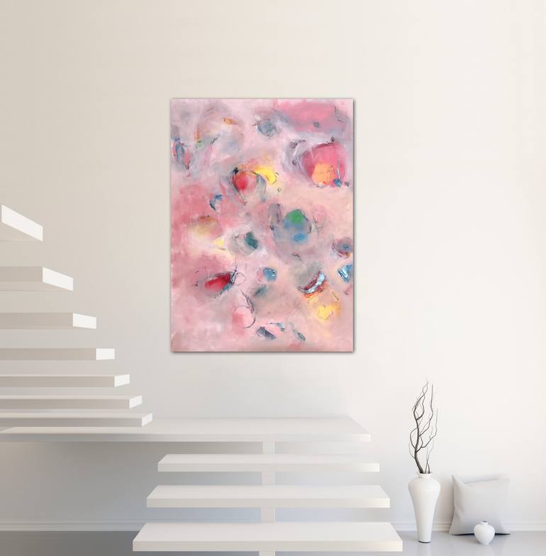 Original Abstract Painting by Afsaneh Bagherloo