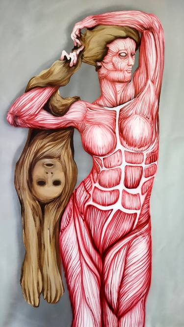 Original Figurative Nude Paintings by Yannick Duriez