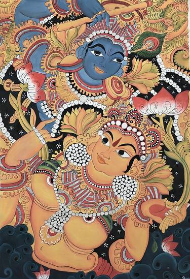 Original Classical Mythology Painting by Shivangi Bhargava