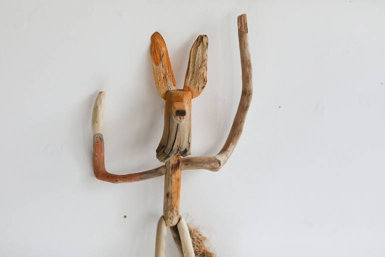 Original Folk Animal Sculpture by Abigail Brown