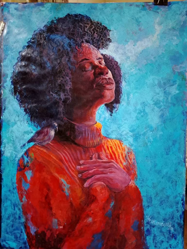 Original Conceptual Women Paintings by Ukeme Udo