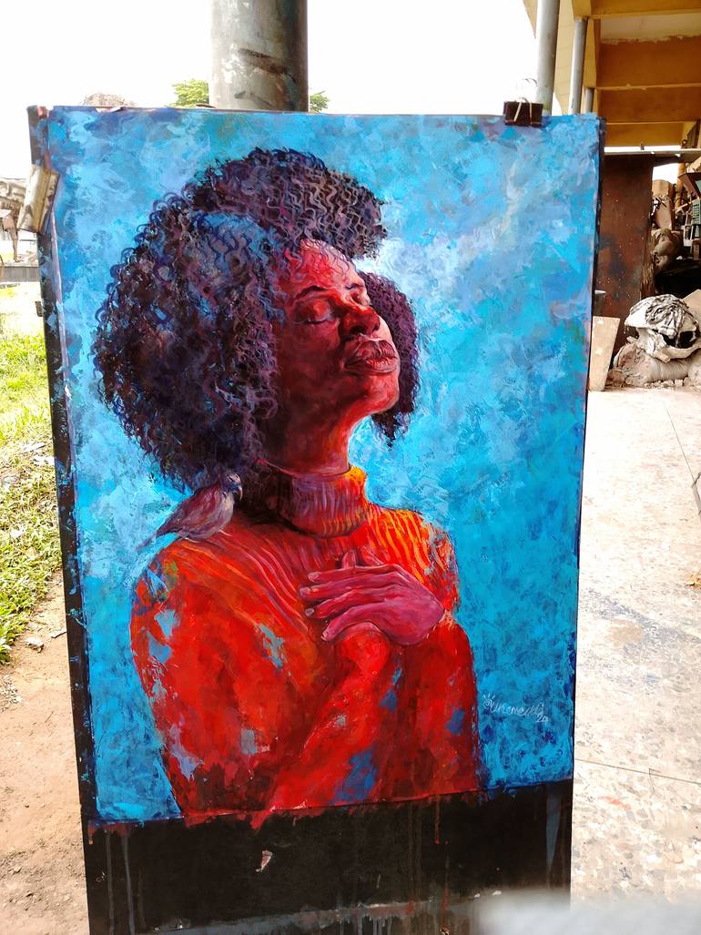 Original Conceptual Women Painting by Ukeme Udo