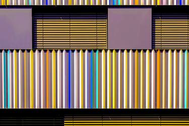 Architectural Detail: Colorful Vertical Stripes thumb