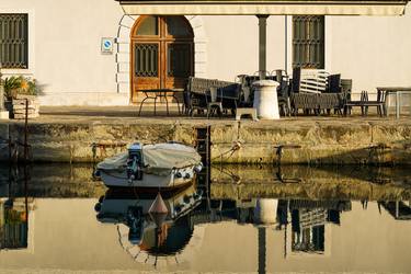 Morning Atmosphere in Trieste: Dawn’s Serenity on the Grand Canal thumb