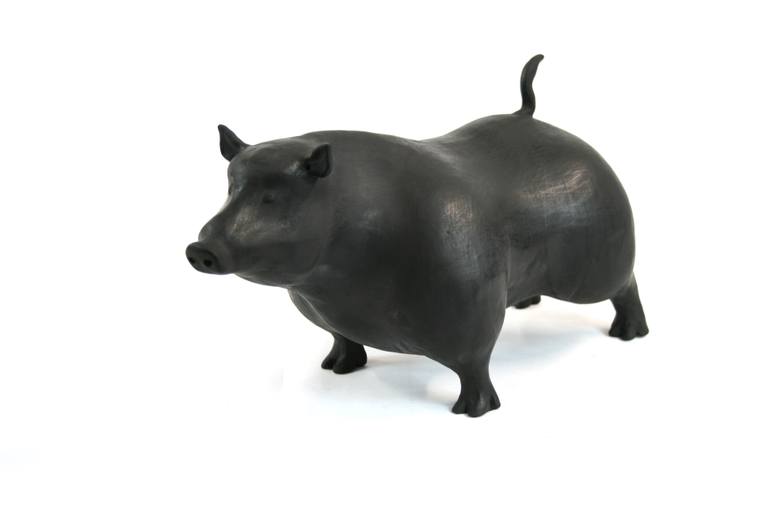 Original Figurative Animal Sculpture by Roberto Barbuti