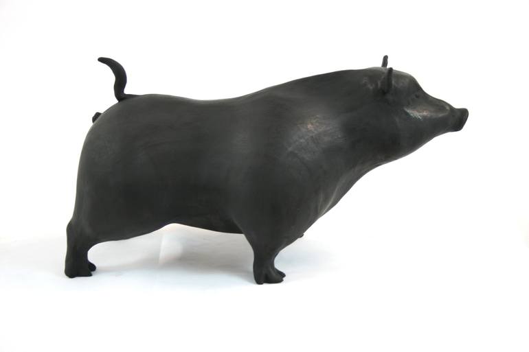 Original Figurative Animal Sculpture by Roberto Barbuti