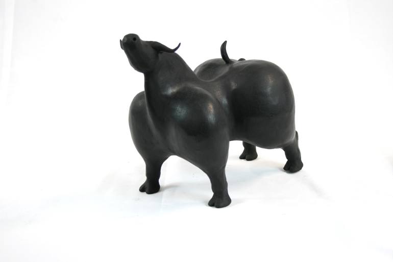 Original Figurative Animal Sculpture by Roberto Barbuti