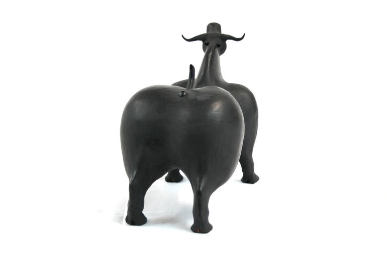 Original Figurative Animal Sculpture by Roberto Barbuti