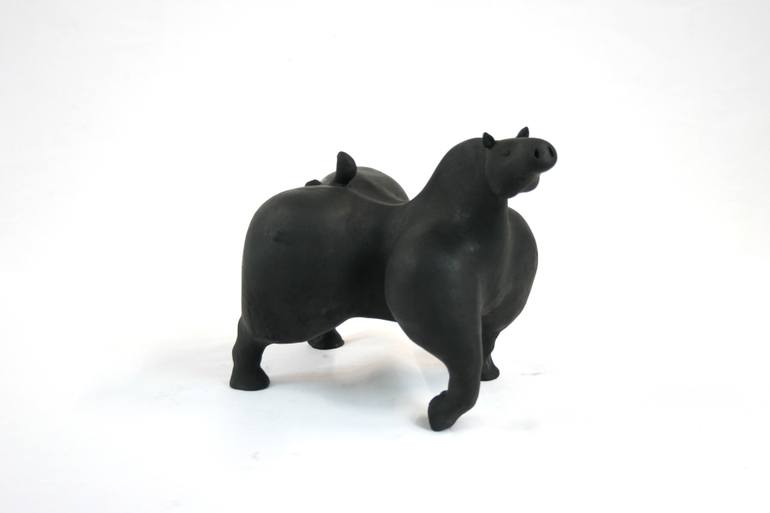 Original Figurative Animal Sculpture by Roberto Barbuti
