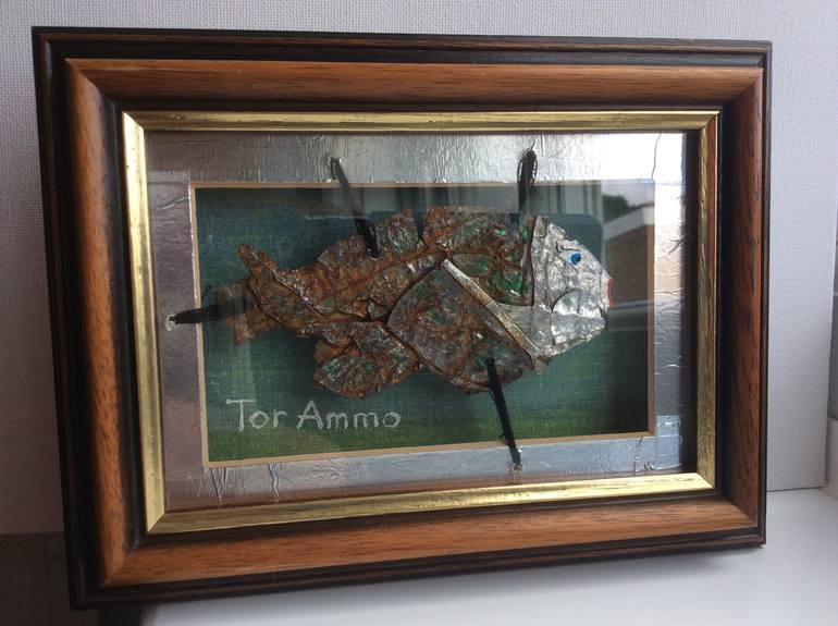 Original Abstract Expressionism Animal Sculpture by Tor Ammo