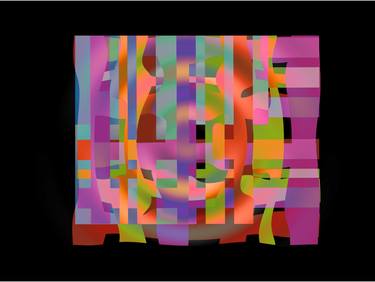 Original Modern Abstract Digital by Paul Ledington