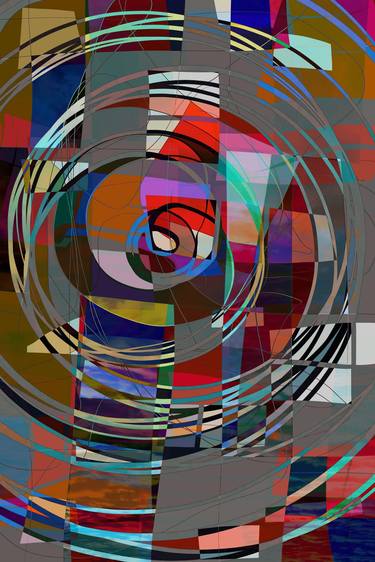 Original Abstract Digital by Paul Ledington