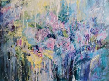 Print of Impressionism Abstract Paintings by Katia Solodka