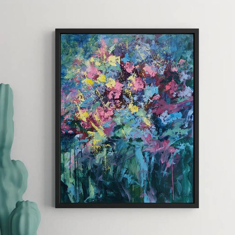 Original Abstract Nature Painting by Katia Solodka