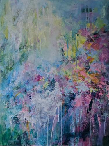 Original Abstract Expressionism Abstract Paintings by Katia Solodka