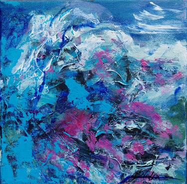 Print of Abstract Seascape Paintings by Katia Solodka