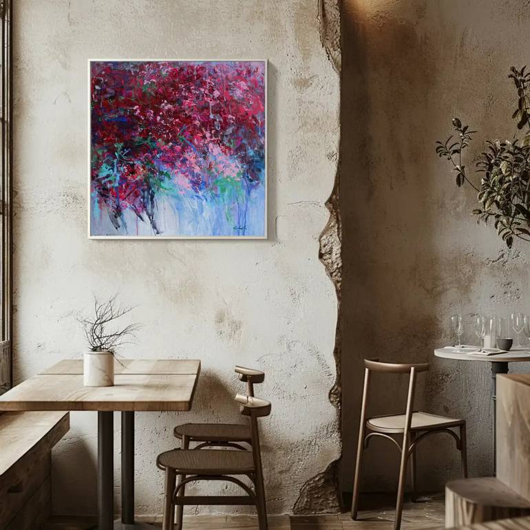 Original Impressionism Floral Painting by Katia Solodka