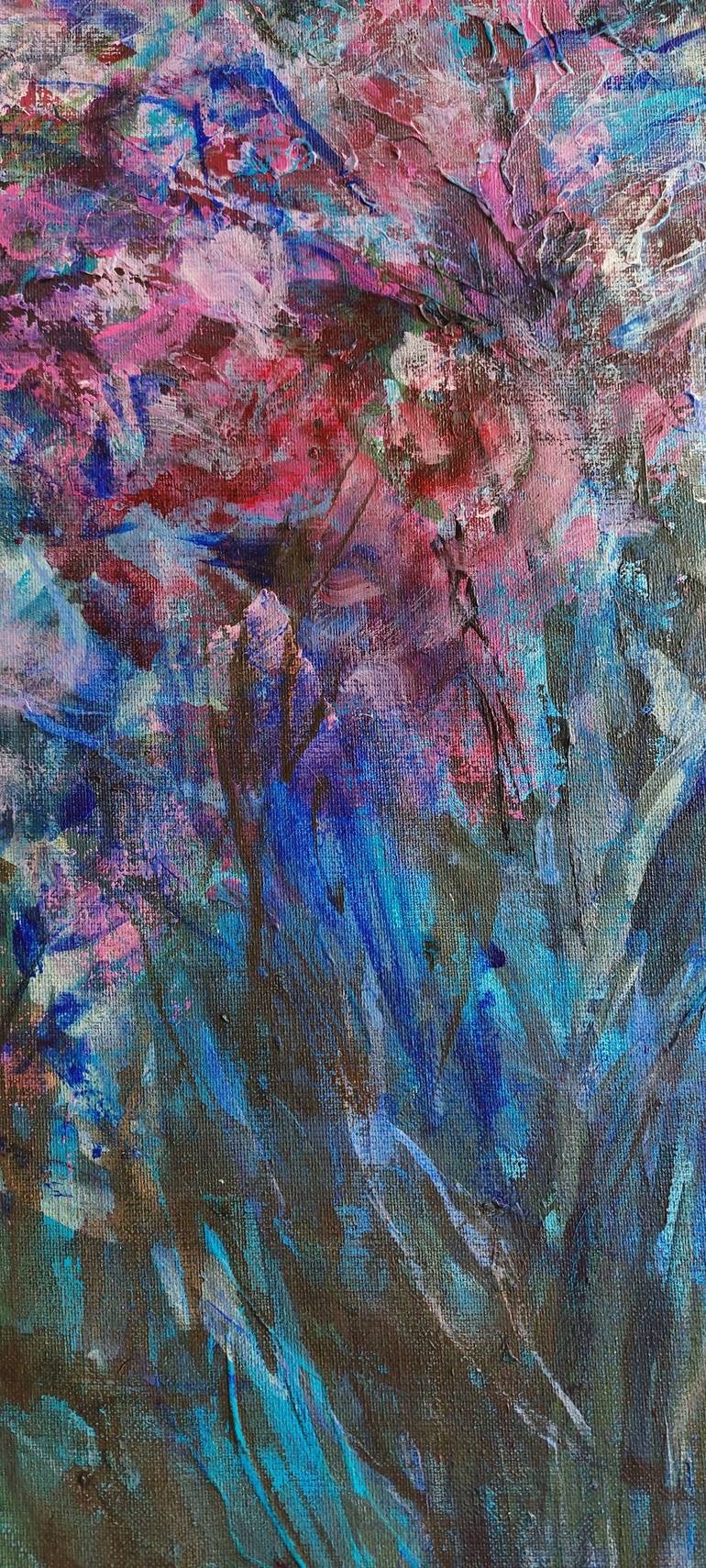 Original Abstract Nature Painting by Katia Solodka