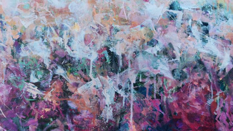 Original Abstract Landscape Painting by Katia Solodka