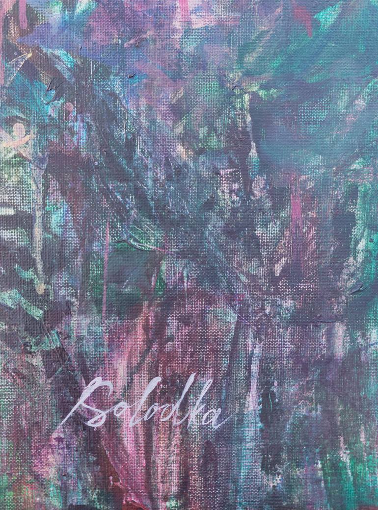 Original Abstract Landscape Painting by Katia Solodka
