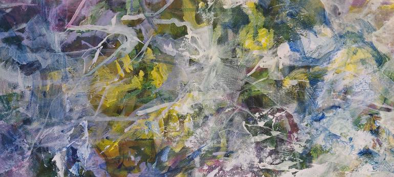 Original Abstract Expressionism Abstract Painting by Katia Solodka