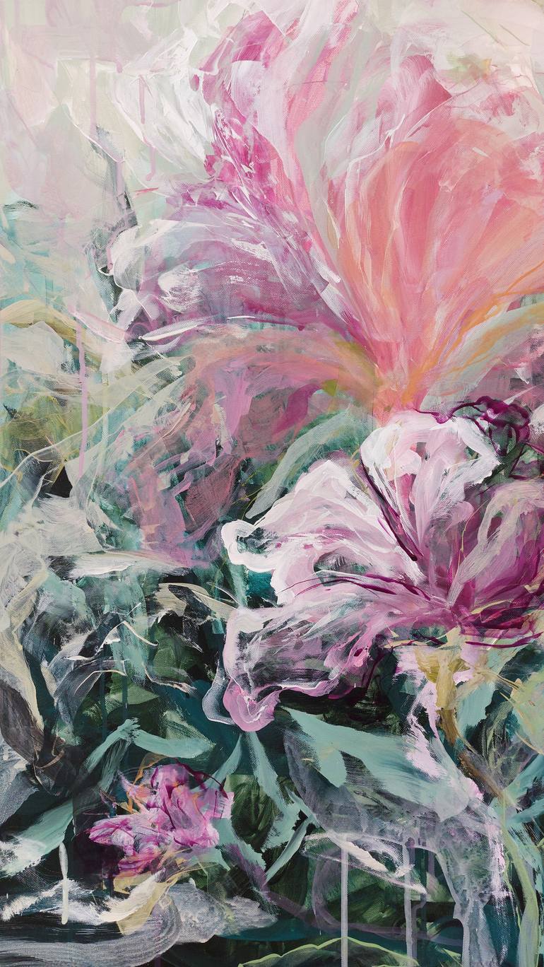Original Contemporary Floral Painting by Katia Solodka