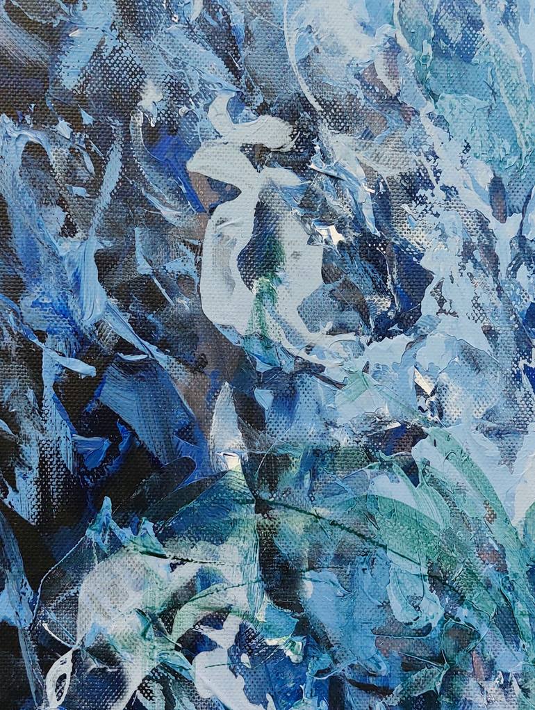 Original Abstract Expressionism Abstract Painting by Katia Solodka