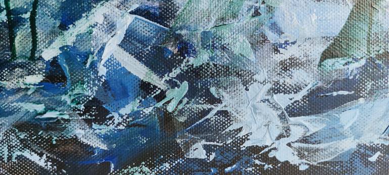 Original Abstract Expressionism Abstract Painting by Katia Solodka