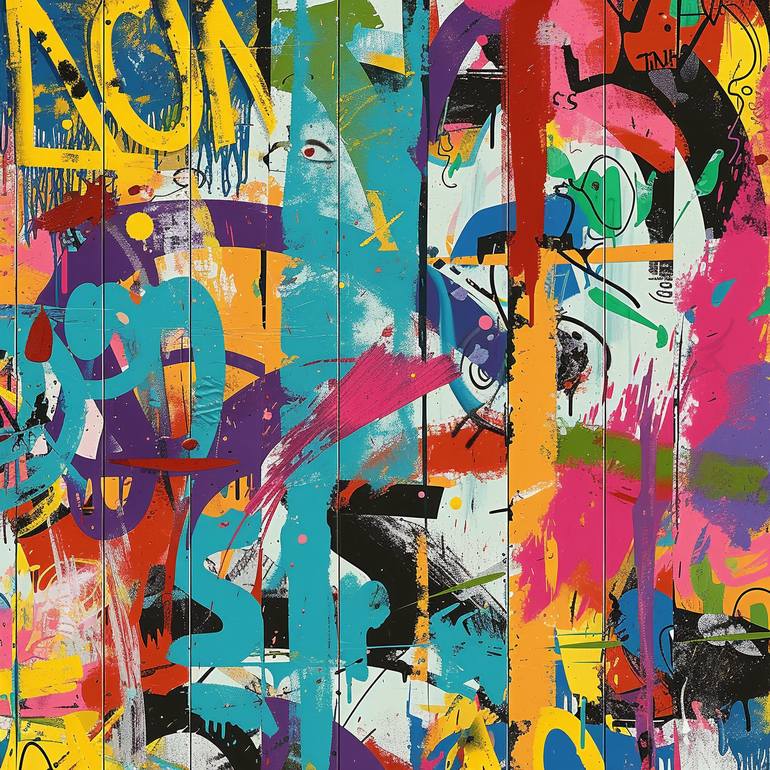 Abstract Street Art - Print