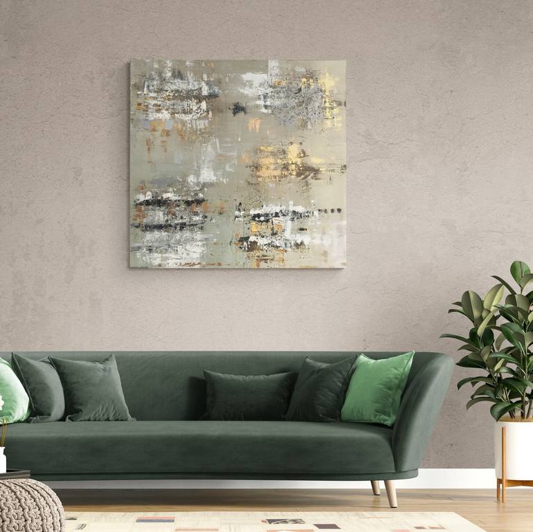Original Contemporary Abstract Painting by Andrea Elek