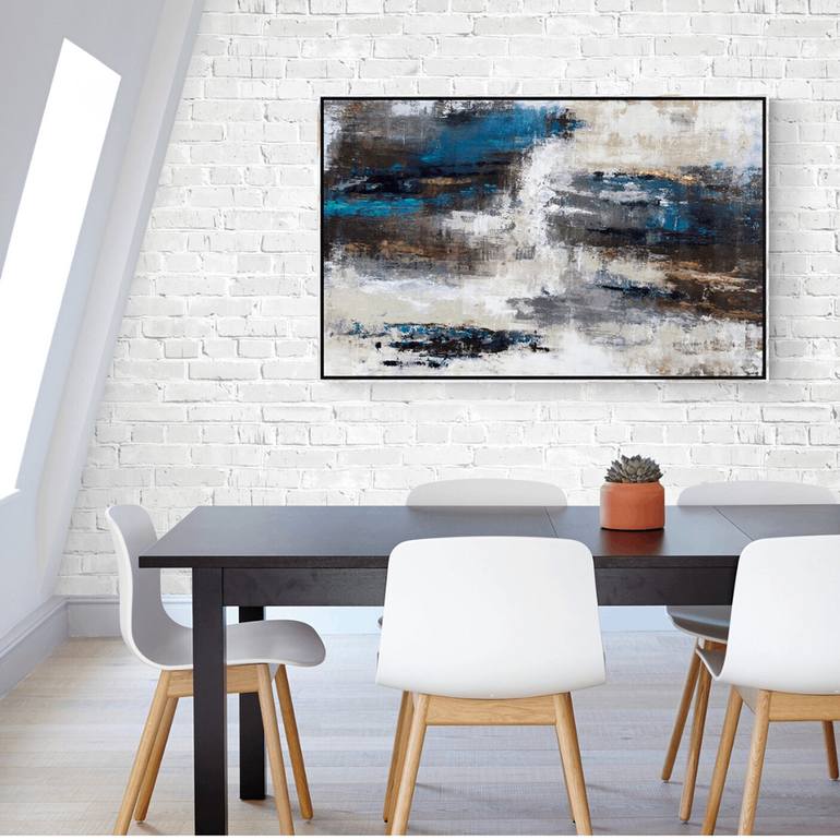 Original Abstract Painting by Andrea Elek