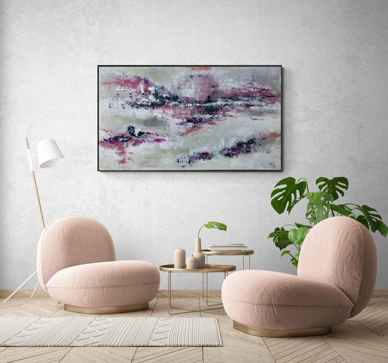 Original Abstract Painting by Andrea Elek