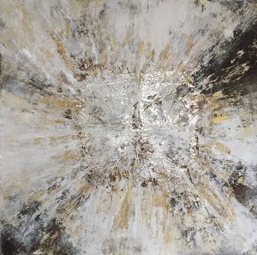 Original Abstract Expressionism Abstract Paintings by Andrea Elek