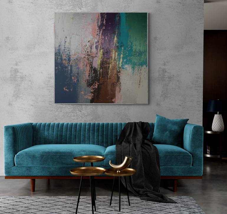 Original Abstract Painting by Andrea Elek
