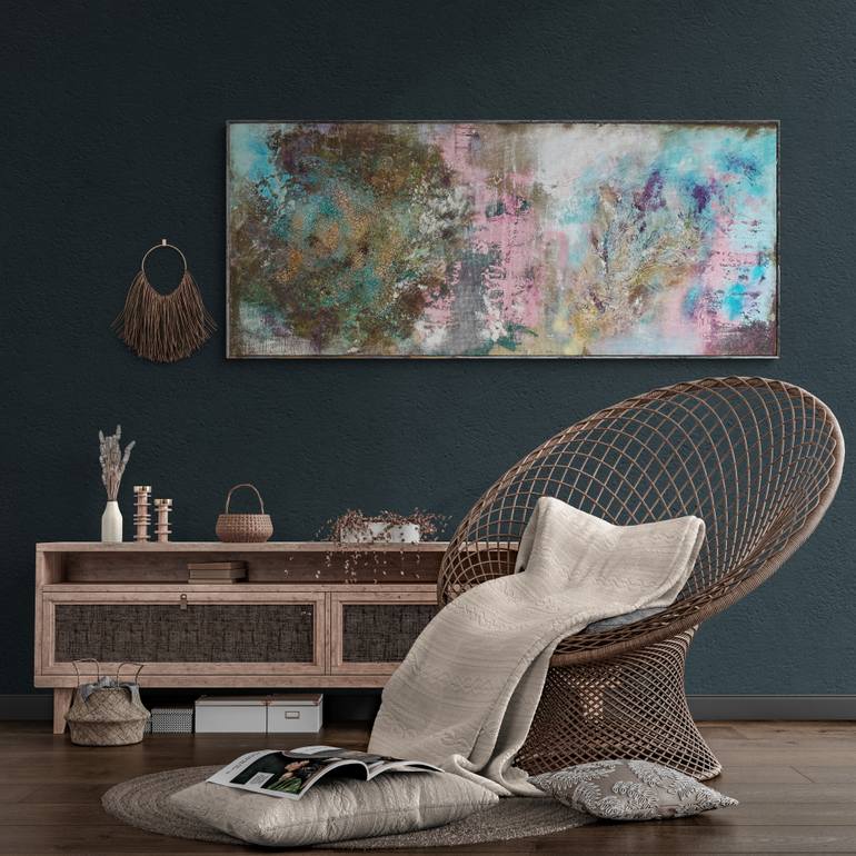 Original Contemporary Abstract Painting by Andrea Elek
