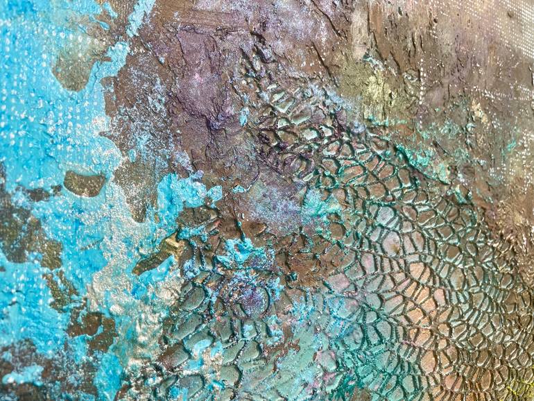 Original Contemporary Abstract Painting by Andrea Elek