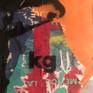 Planet Earth Collage Graffiti Painting Detail